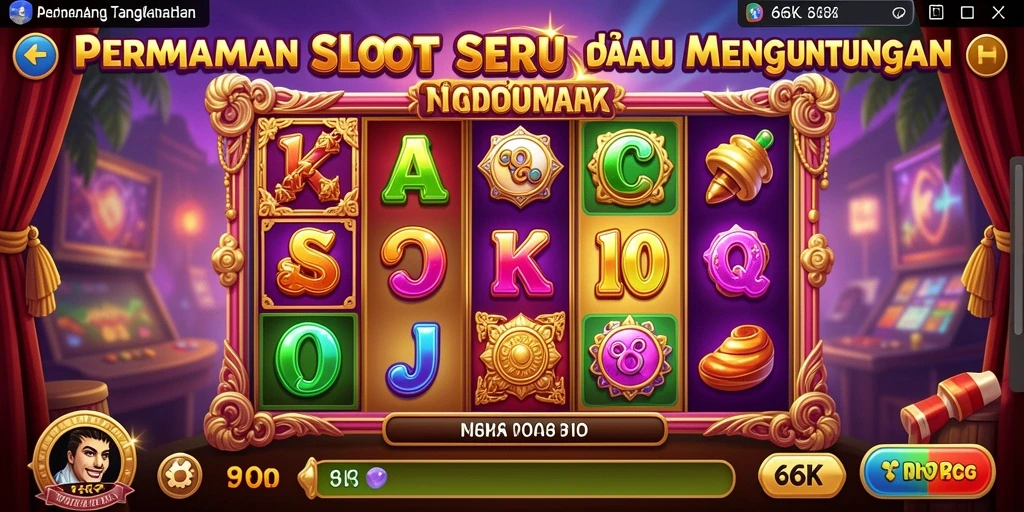 Tampilan gameplay Slot 66K yang mengasyikkan dengan fitur menarik.