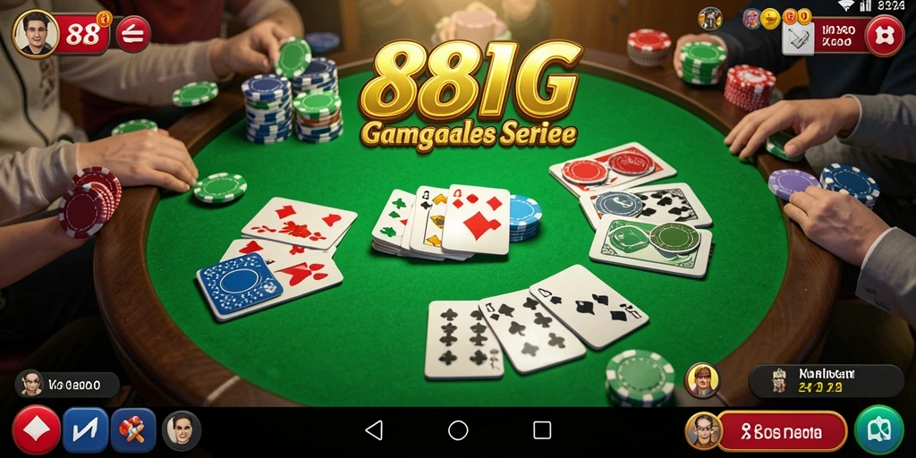 Tampilan gameplay seru dari 88BIG dengan pengalaman Gaple yang menyenangkan.
