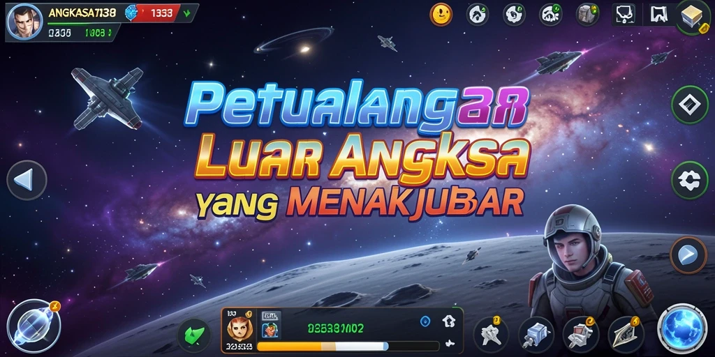 Screenshot dari gameplay seru ANGKASA138.