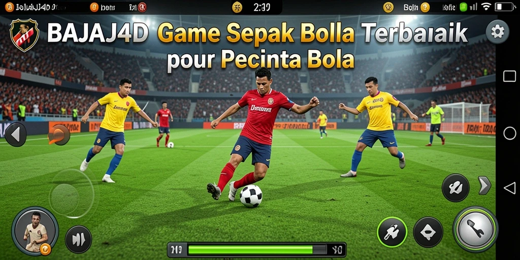 Tampilan gameplay sepak bola yang menakjubkan di BAJAJ4D.