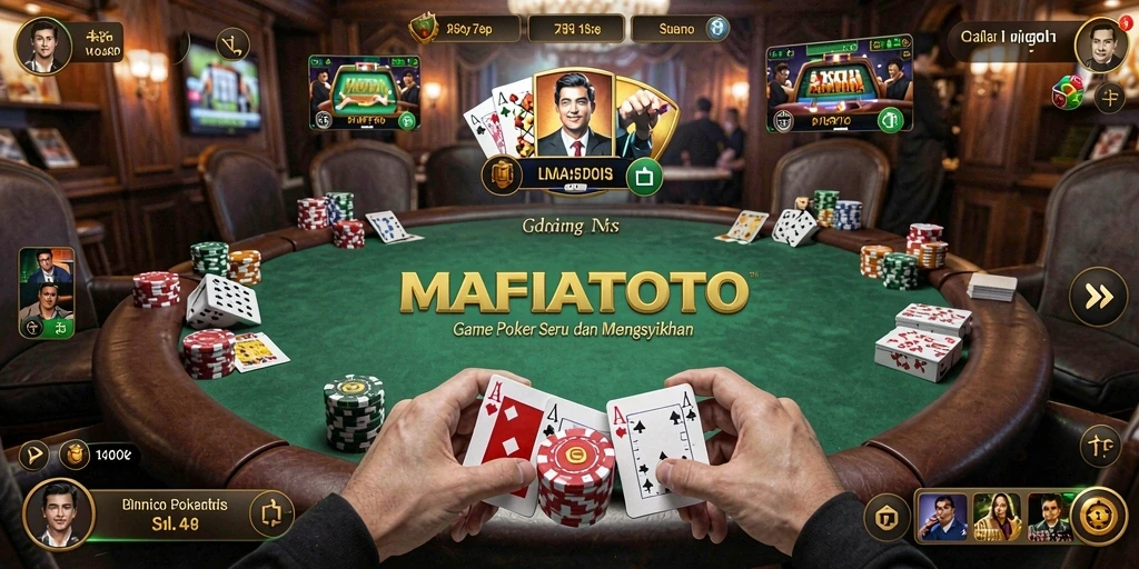 Tampilan gameplay seru dan mendebarkan di MAFIATOTO.