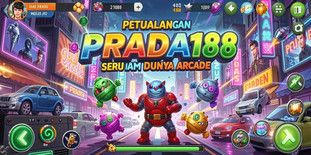 Tampilan gameplay PRADA188 yang seru dan penuh warna.