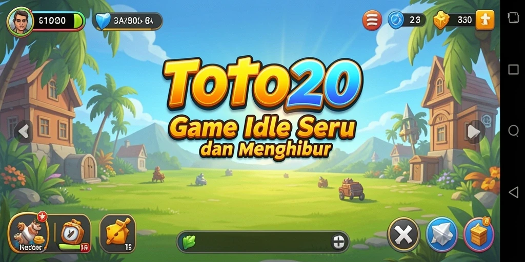 Tampilan gameplay TOTO20 dengan elemen manajemen sumber daya yang menarik.
