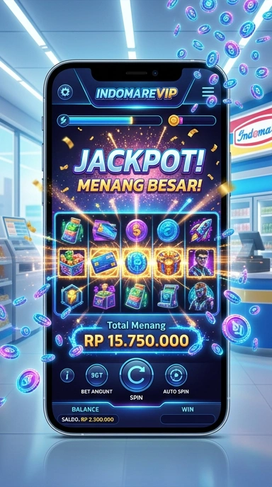 Menu katalog aplikasi di indomarevip yang beragam dan teratur.